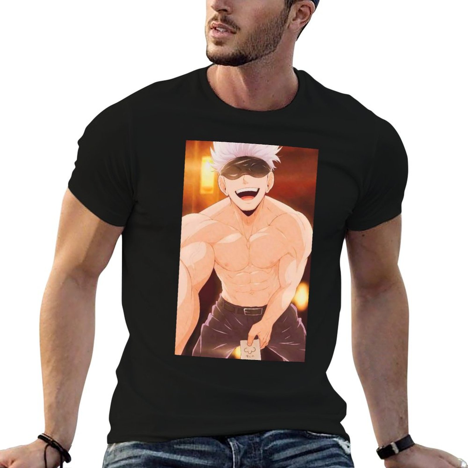 Anime Merchandise China - Gojo Satoru Merchandise T-Shirt t shirts