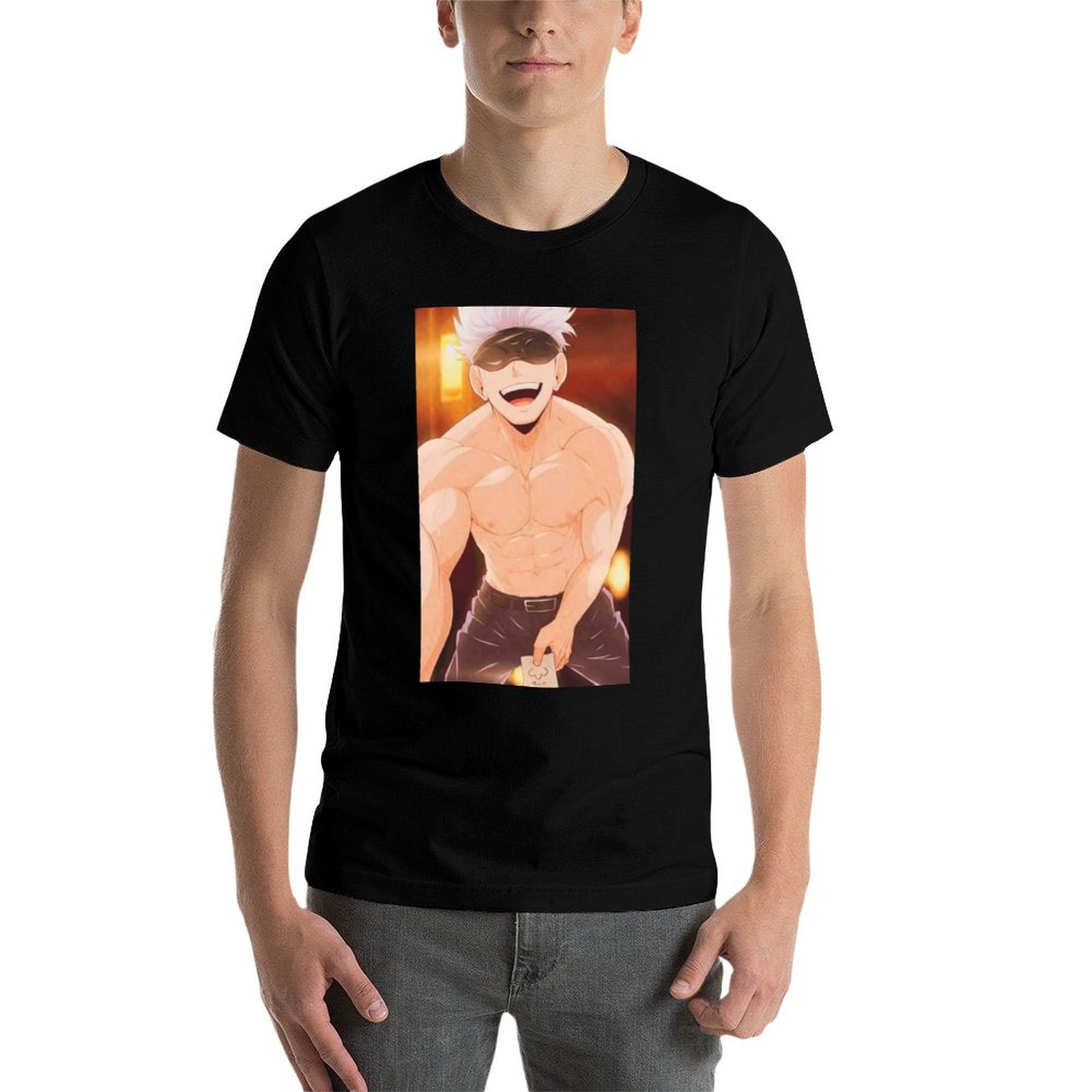 Gojo Satoru Merchandise T-Shir - Anime Merchandise China review and price