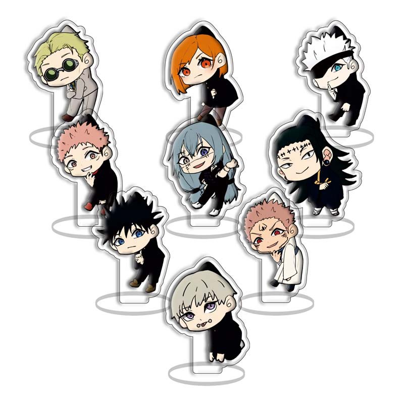 Anime Acrylic Stand Set Jujuts - Anime Jujutsu Kaisen Merchandise review and price