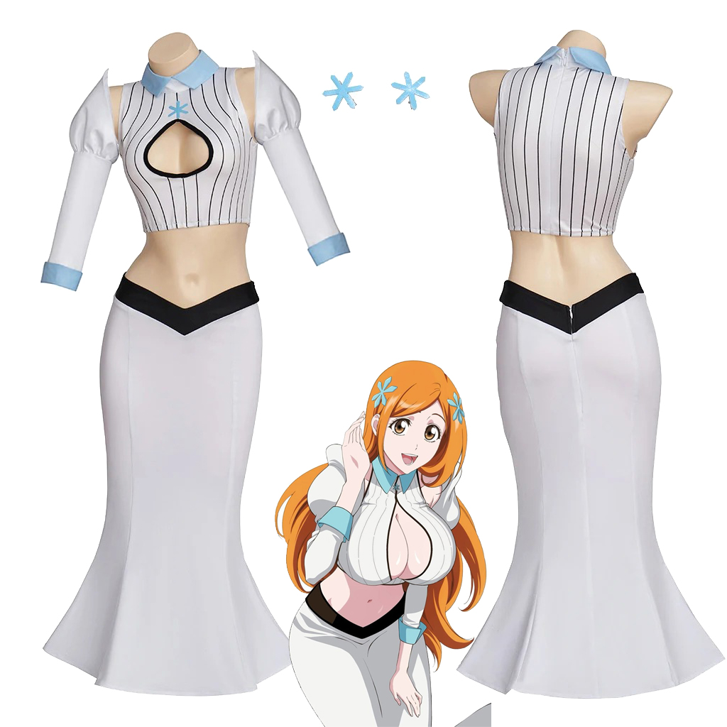 Anime Orihime Inoue Cosplay Co - Anime Merchandise For Women review and price