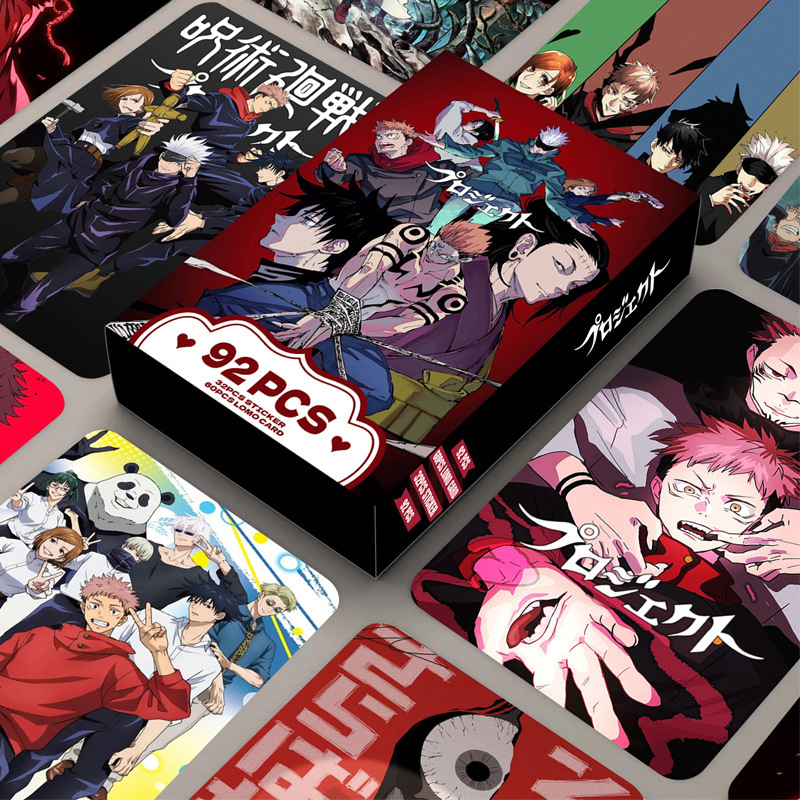 92 Pcs Cards Jujutsu Kaisen Do - Anime Jujutsu Kaisen Merchandise review and price