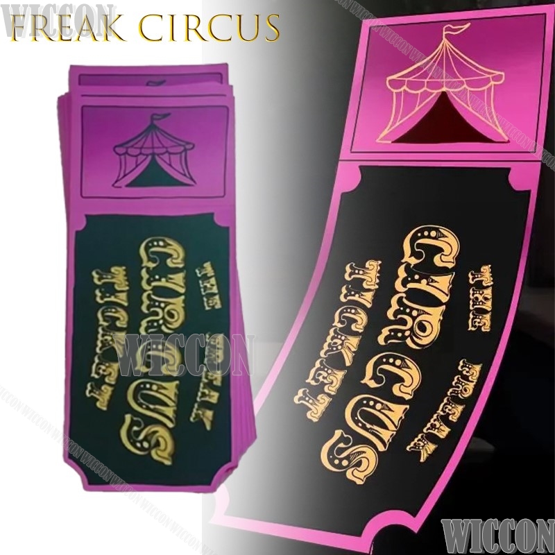 Freak Circus Ticket Card Red G - Anime Merchandise For Women review and price