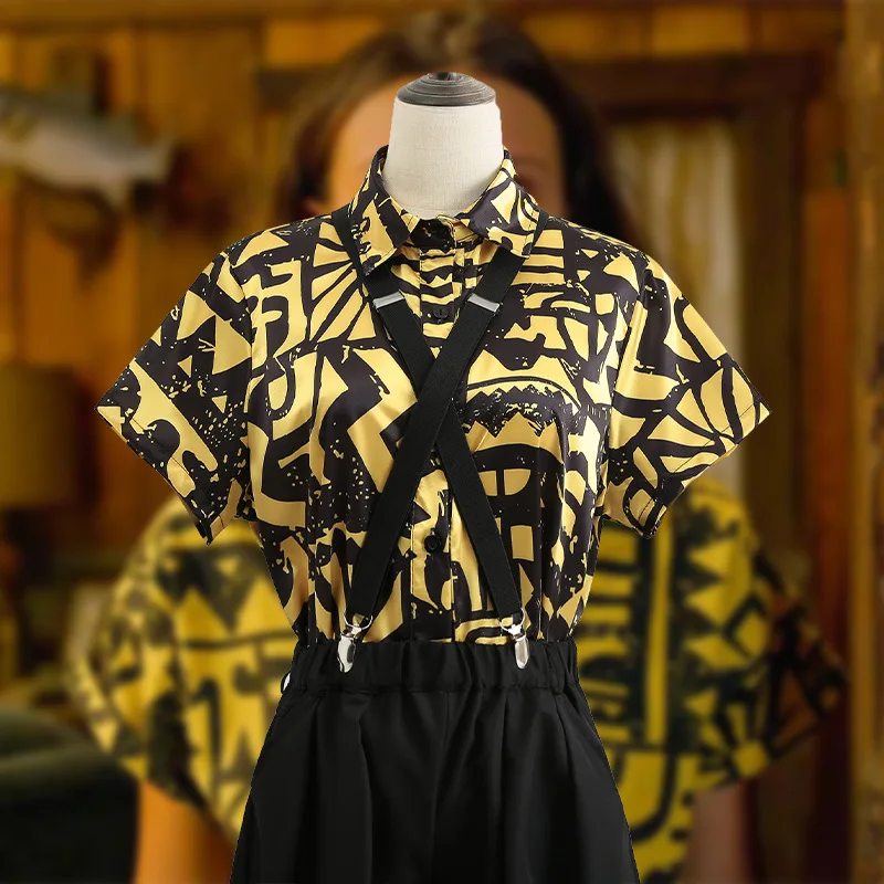 Eleven Yellow Shirt Belts Cosp - Anime Merchandise For Women review and price