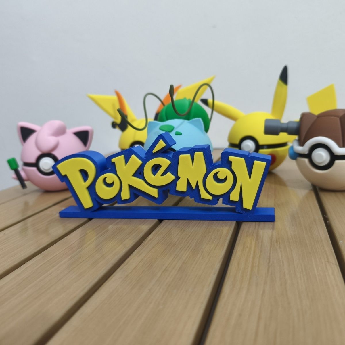 Pokemon standee logo display n - Pokemon Anime Merchandise review and price